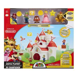 Super Mario Playset Castello Kingdom con 5 Personaggi 70843