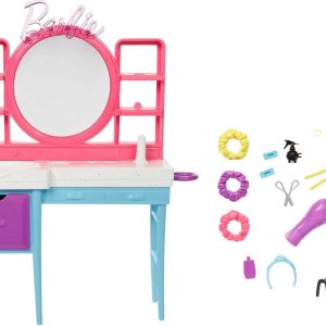 Barbie Playset Salone di Bellezza Superchioma HKV00
