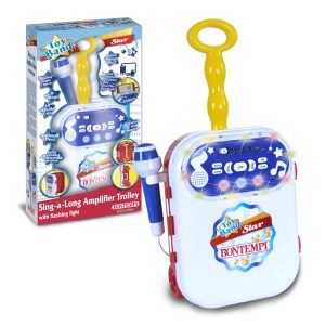 Bontempi Toy Band Amplificatore Trolly con Microfono 425010
