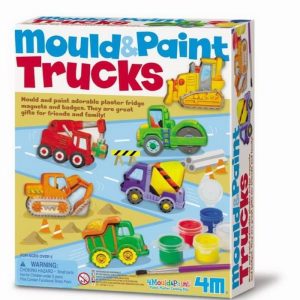 4M kit per modellare e colorare il gesso ” Mezzi di lavoro ”