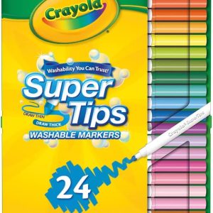 Crayola 24 Pennarelli Superpunta Lavabili 7551