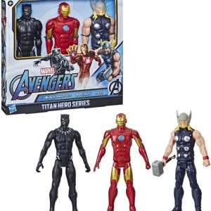 Avengers Titan Hero Pack 3 Personaggi 30Ccm F5291