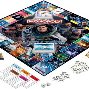 Gioco da Tavola Monopoly Lightyear Buzz F8046