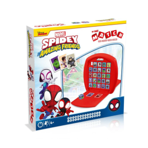 Gioco da Tavola Top Trumps Match Spidey & Friends WM04798