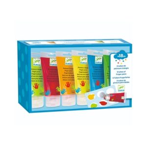 6 TUBI DI COLORI A DITO -DJECO