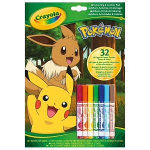 Crayola Album Coloring Pokemon 042746
