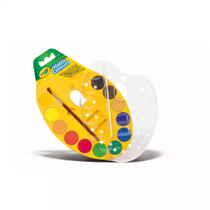 Crayola Tavolozza 12 Acquerelli con Pennello 538434