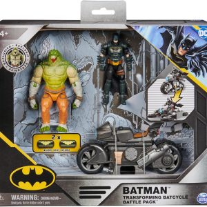 DC Comics Batman Batcycle con 2 Personaggi 6067444