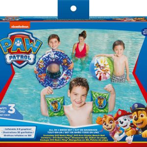 Gonfiabile Paw Patrol 3Pz Pallone/Salvagente/Braccioli 6061289