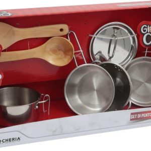 Giochi di Casa Set di Pentole e Acc. GGI190357
