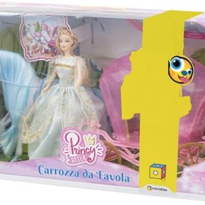 Princy Bella Carrozza Rosa con Principessa GGI210108