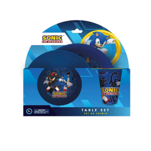 Sonic Set Pappa Gift Piatti e Bicchiere RYS100