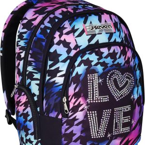Zaino Seven Dual Glow Love Jet Black 200102536899