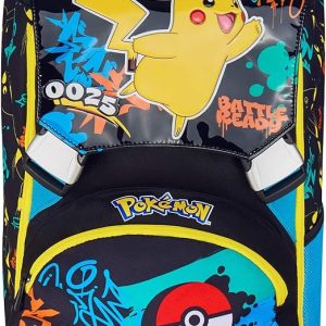 Zaino Seven Sdopp Big Pokémon Sing it Jet Black 20G502501899