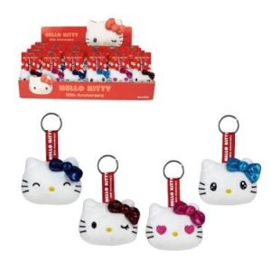 Hello Kitty 50th Peluche 7cm Portachiavi HK503000
