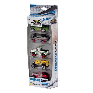 Fast Wheels Pack 5 AutoDiecast Dream Cars GGI240065