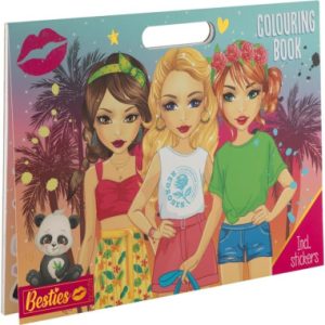 A di Arte Color Book 25Fogli con Stickers POS240186