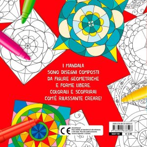 Libro Colora e Gioco Mandala Jr 68311M