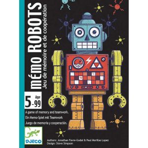 Gioco di carte “Memo Robots” Djeco