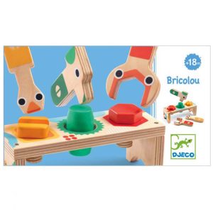 Primo banchetto in legno ” Bricolou ” – Djeco