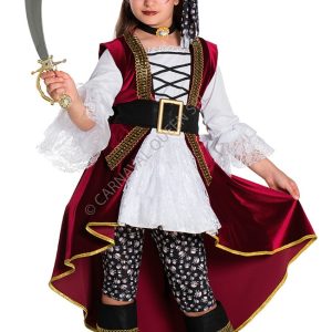 Costume Lady Corsara 5/6 Anni 59100 Carnaval Queen