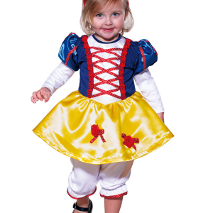 Costume Piccola Biancaneve 2/3 Anni 64270 Carnaval Queen