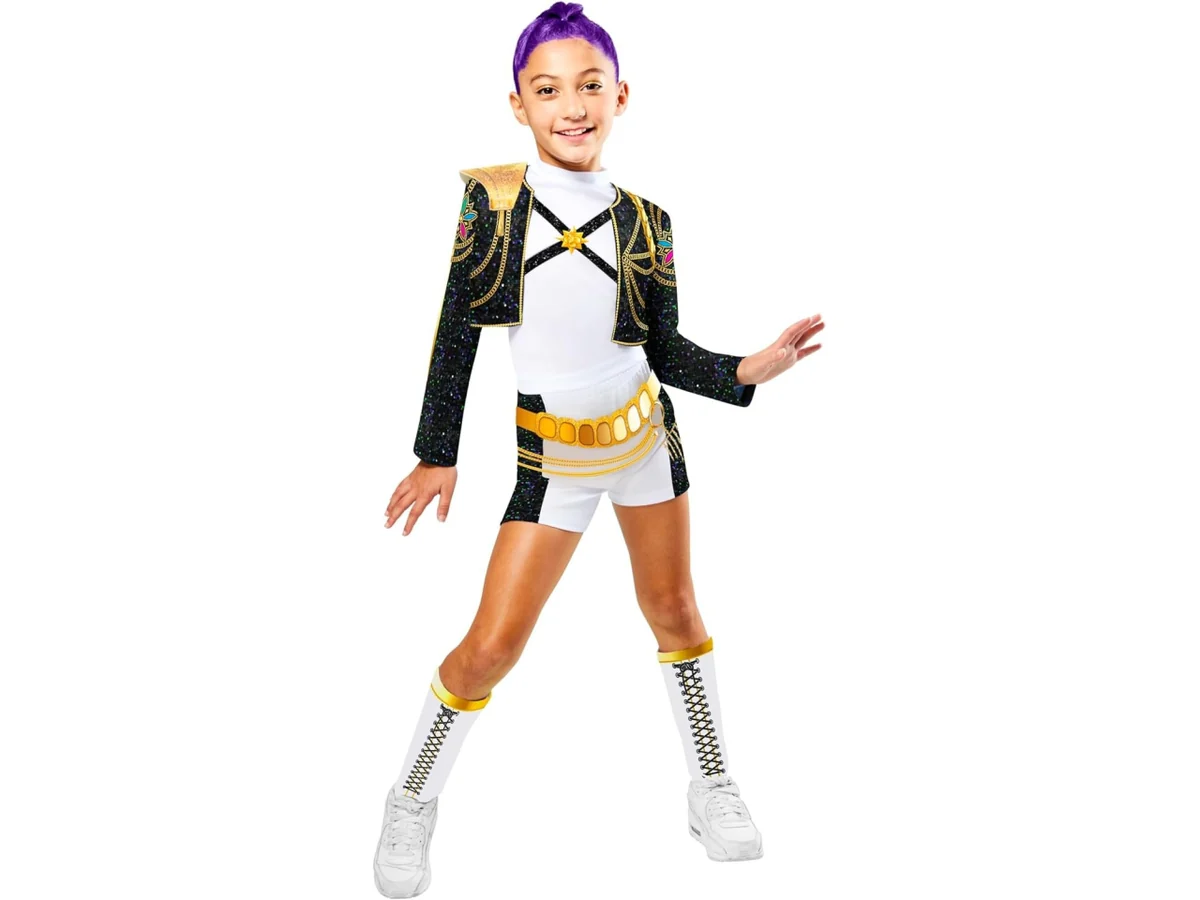 Costume K-Pop Demon Hunters Rumi Golden 6 Anni Rubies