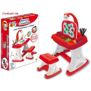 Banco Scuola Con Proiettore e Accessori- PlastiArt