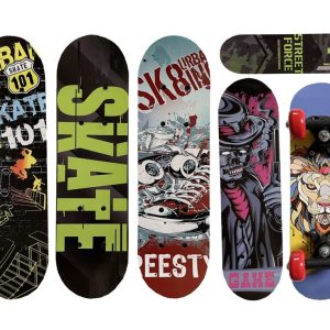 Skateboard con Doppia Stampa 43 cm