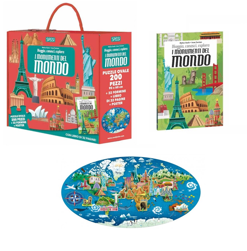 Sassi I Monumenti Del Mondo- Puzzle
