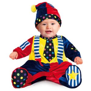 Costume Piccolo Clown Taglia 6 Mesi 81020