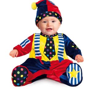Costume Piccolo Clown Taglia 6/9 Mesi 81020 CQ
