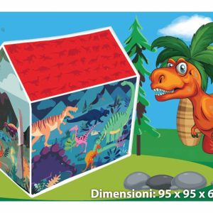 Casetta Tenda Dinosauri