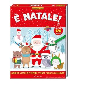 Libro Disegna Colora e Gioca E’ Natale