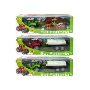 Set Trattori Con Accessori Assortiti