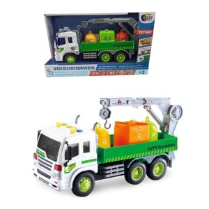 Camion Della Raccolta Differenziata Luci e Suoni