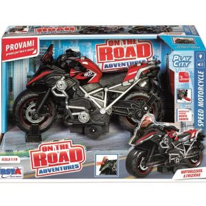 Motocicletta Da Corsa a Frizione Con Luci e Suoini