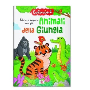 Colorini Album Da Colorare Animali Della Giungla