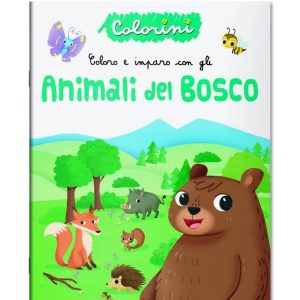 Colorini Album Da Colorare Animali Del Bosco