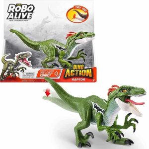Robo Alive Dino Action Raptor Con Versi e Suoni