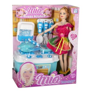 Mia in cucina- Bambola Migliorati