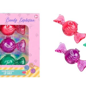 Create It! Candy Caramelle Lip Balm 3 Pezzi