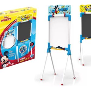 Mickey Mouse Lavagna Da Terra 2 In 1 Con Accessori