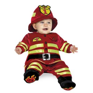 Costume Piccolo Pompiere 6/9 Mesi 81060 CQ