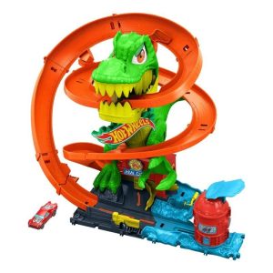 Hot Wheels City T-Rex Battaglia Infuocata