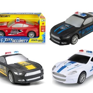 Auto Polizia City Security Luci e Suoni Assortite- Re.el Toys