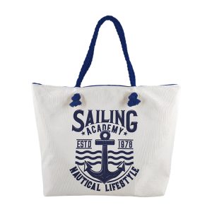 Borsa Mare Blu e Bianca