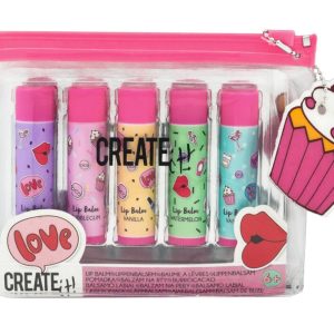 Create It Lip Balm Set 5 Pezzi Con Bustina