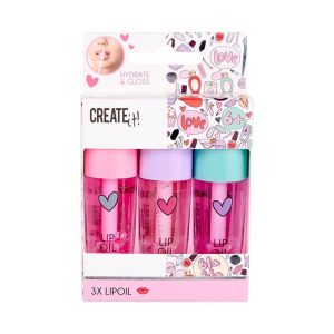 Create It Lip Oil- Set Da 3