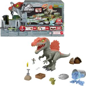 Jurassic World Spinosauro Distruggi Gabbia